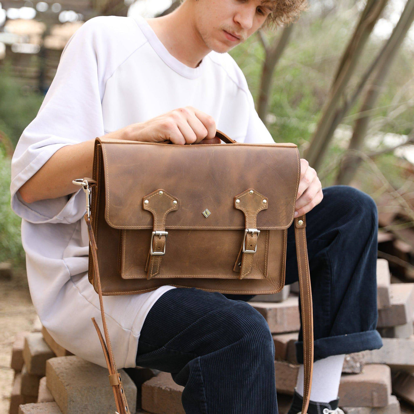 Messenger Bag - Lifetime Leather Co