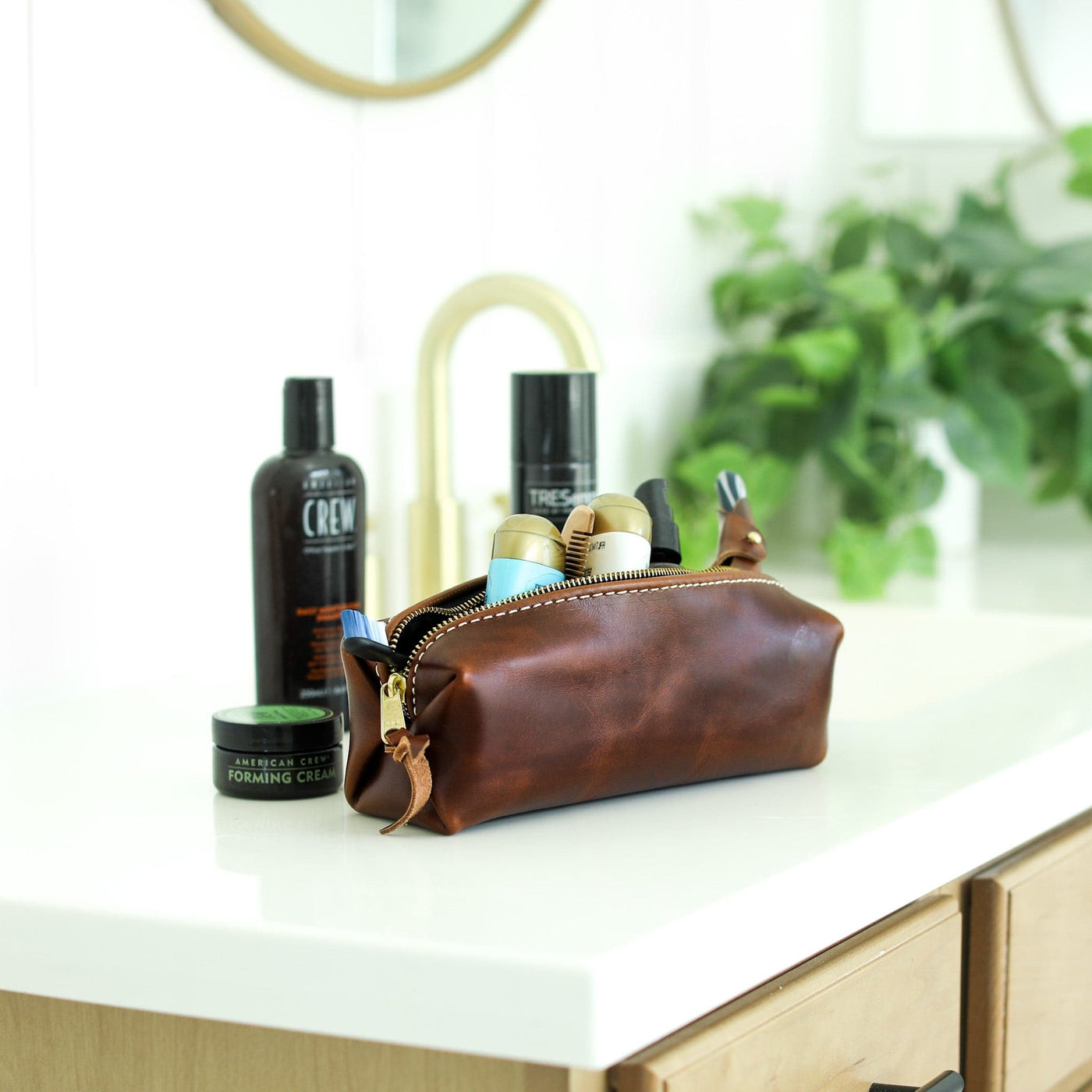 Minimalist Shave Bag - Lifetime Leather Co