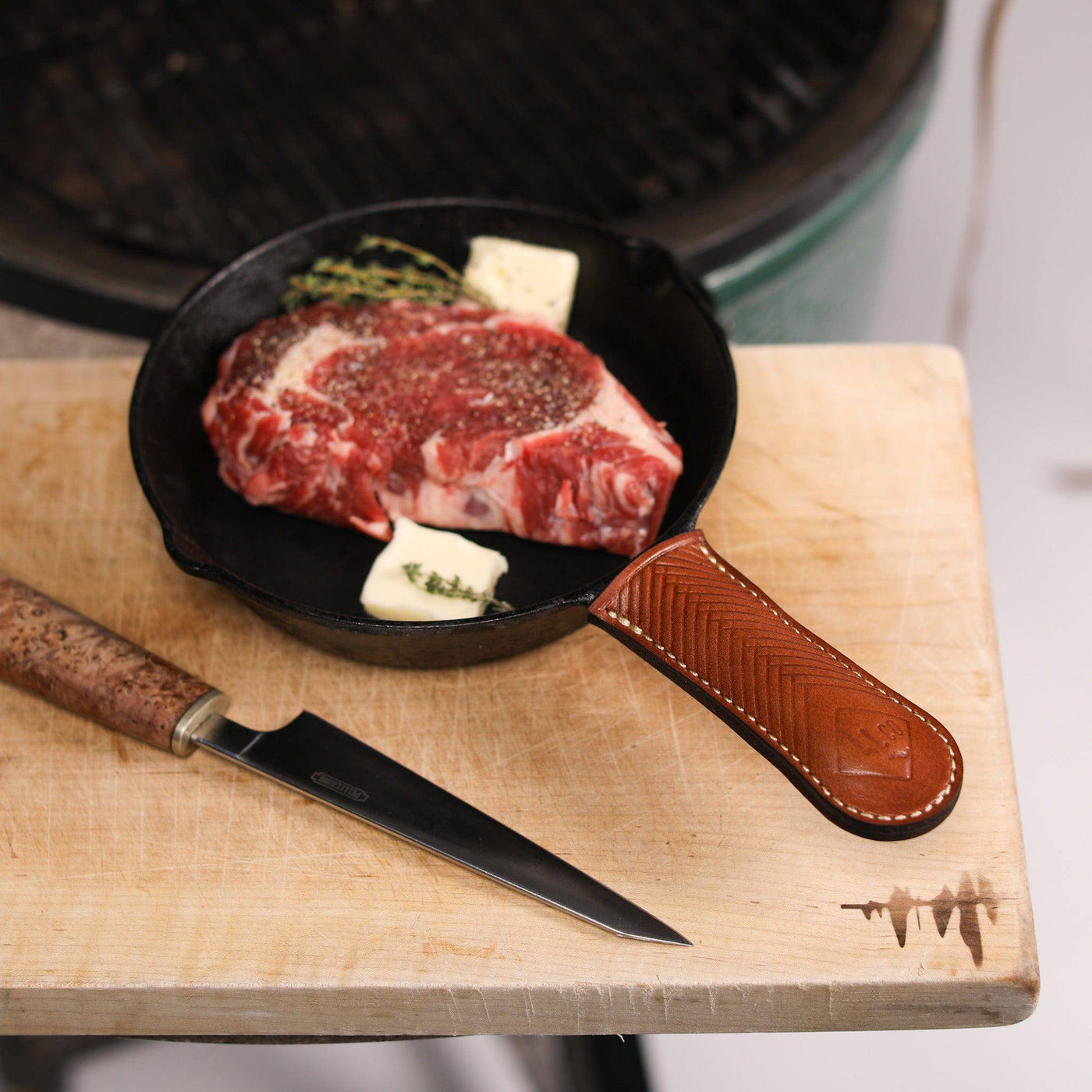 Cast-Iron Handle Cover - Lifetime Leather Co