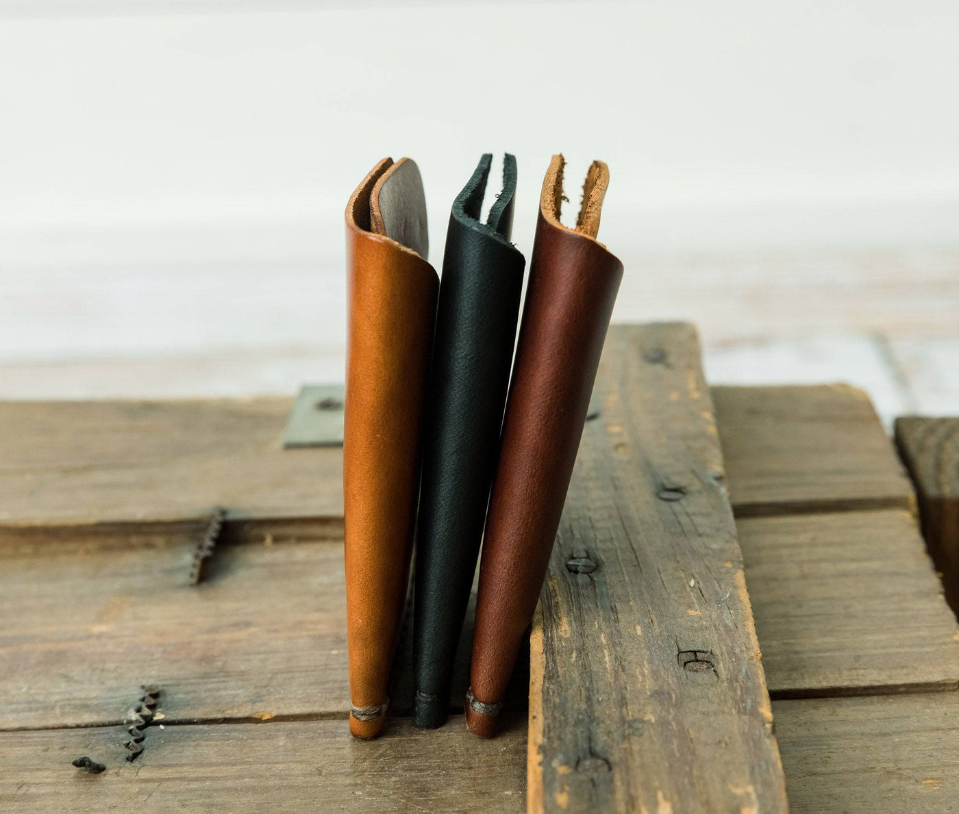 Tall Minimalist Wallet - Lifetime Leather Co